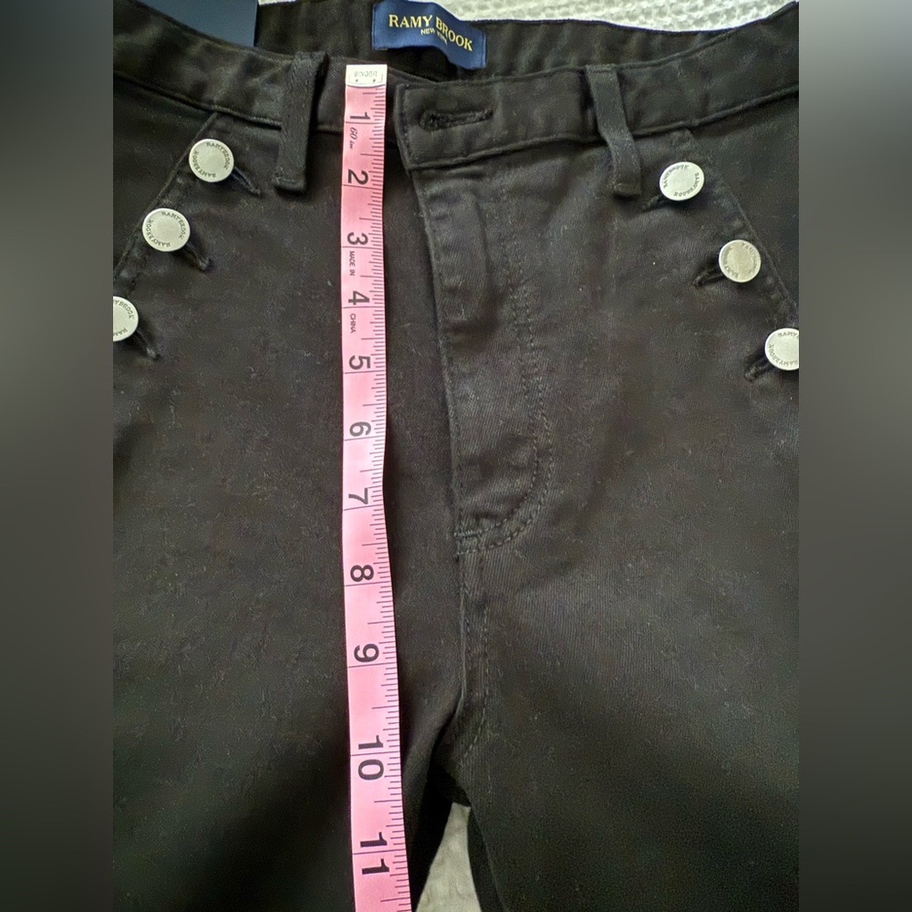 Ramy Brook Black Flare Jeans - Picture 6 of 8